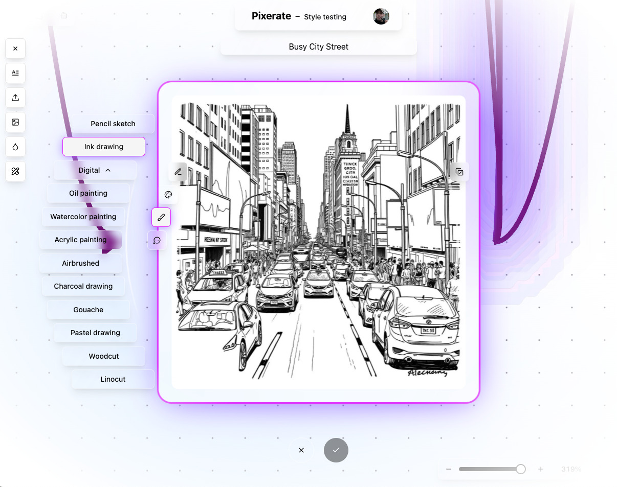 Simulate different mediums